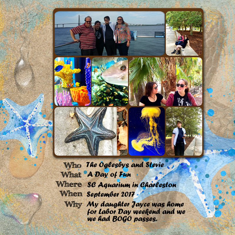 Journalling Challenge Apr18 - Aquarium