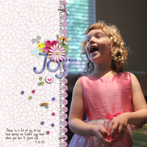 Joy | April '16 Scraplift Challenge