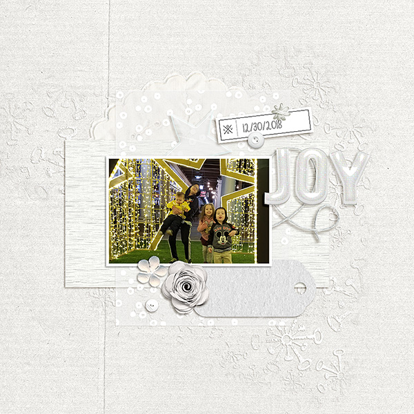 Joy (MOC7 - Day 9 - White on White)