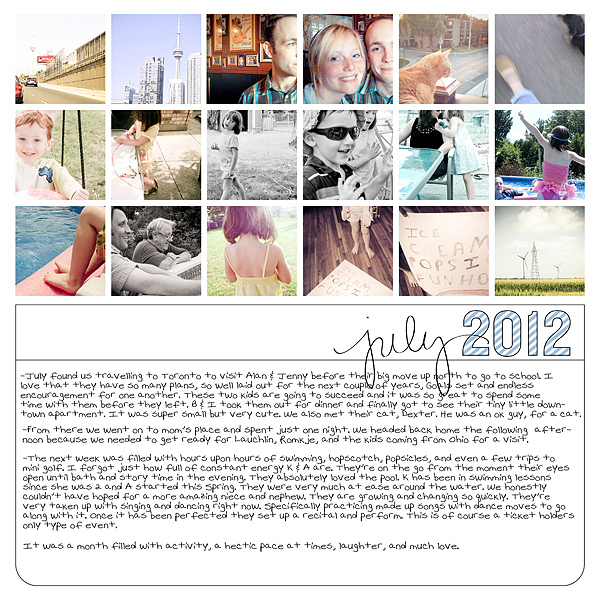 July 2012 - In Review