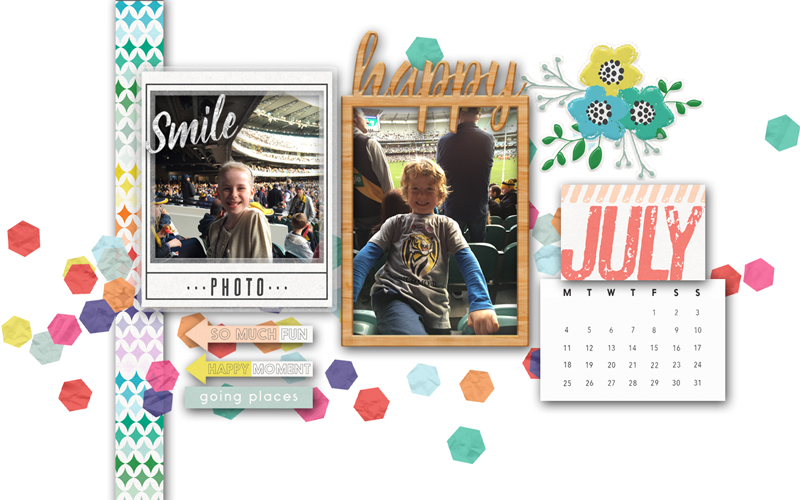 July 2016 Desktop - Style challenge
