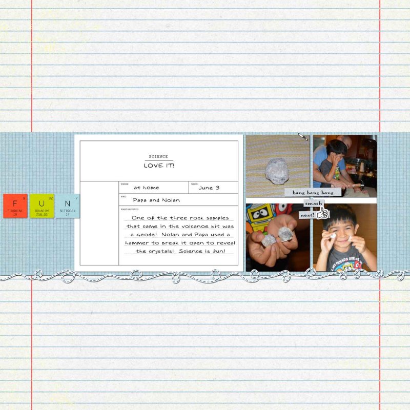 July 2017 Monthly Template Challenge