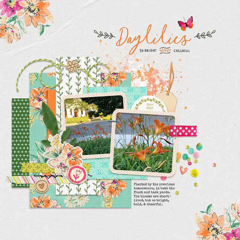 July 22 Style Challenge: Daylilies