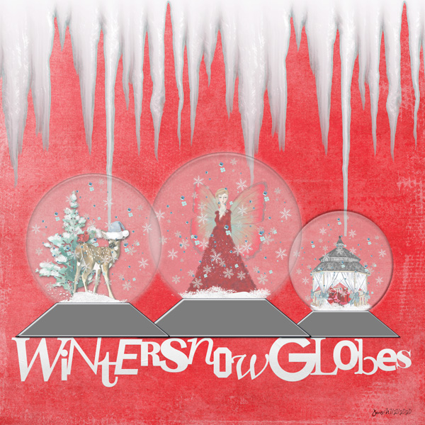 July 26 Digi Snow Globe