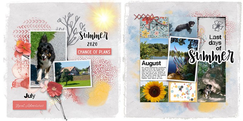 July and August