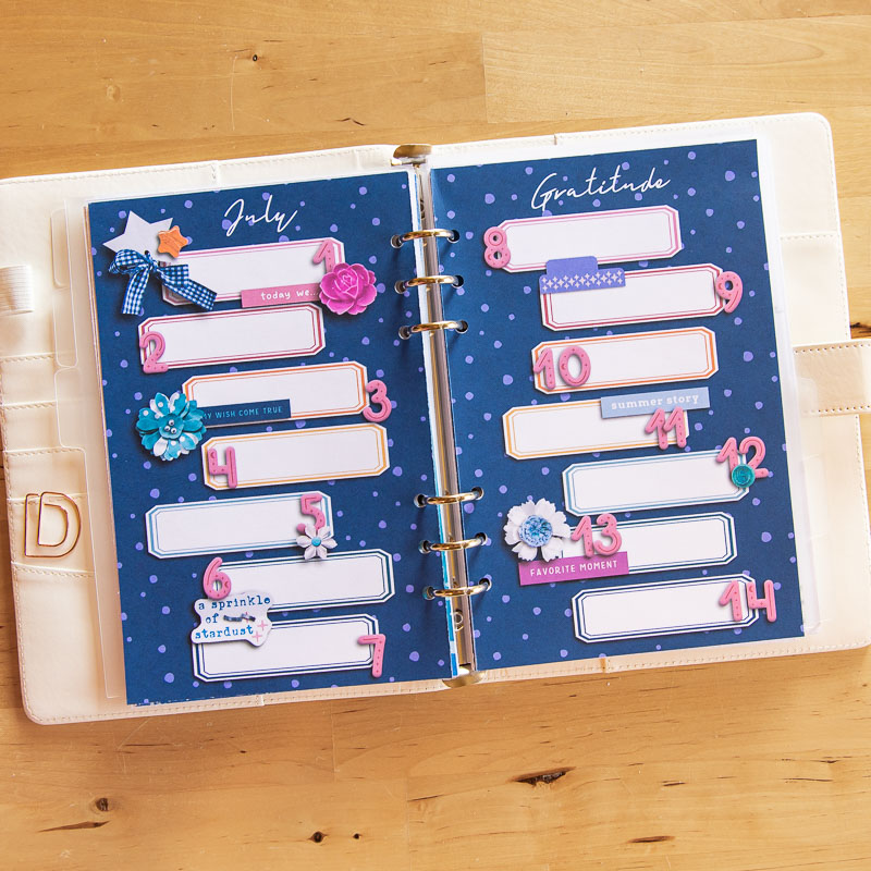 July Gratitude Journal (Hybrid)