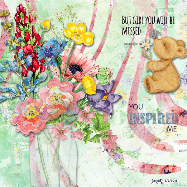 July Muse #1 - Bouquet for Dawn
