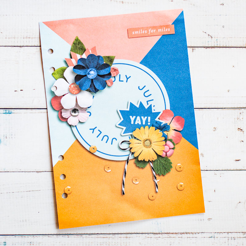 July Planner Cover (hybrid)