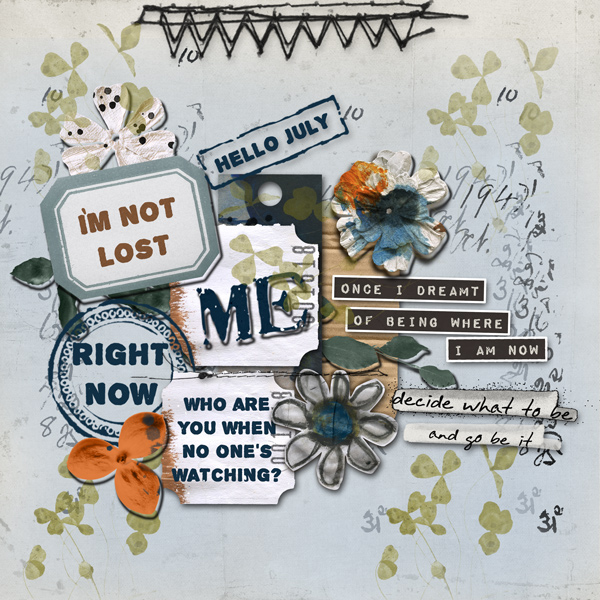 July Rachel Jefferies Mixed Media Challenge