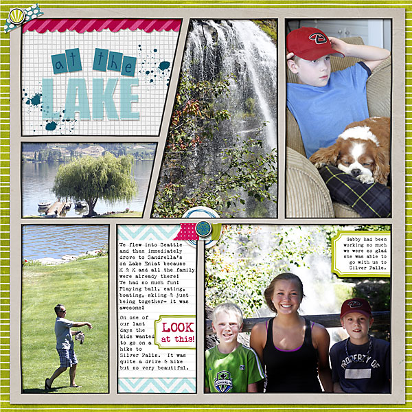 July2013 at the lake L