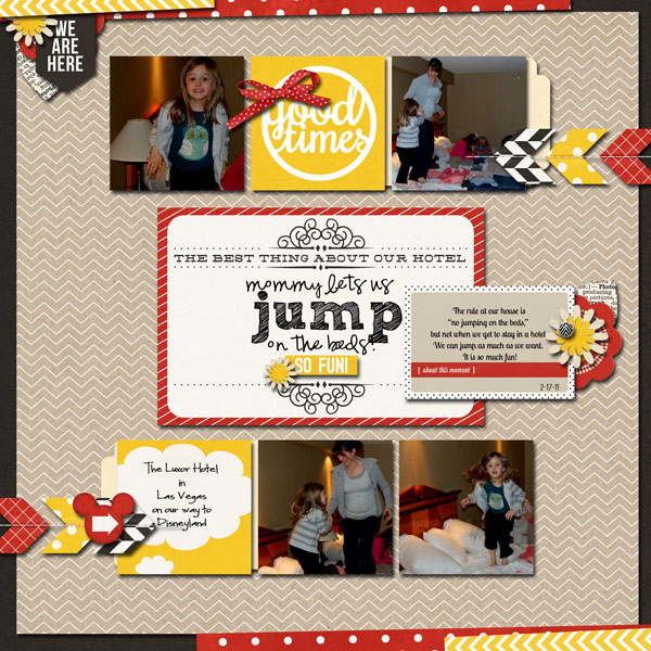 jump on the beds