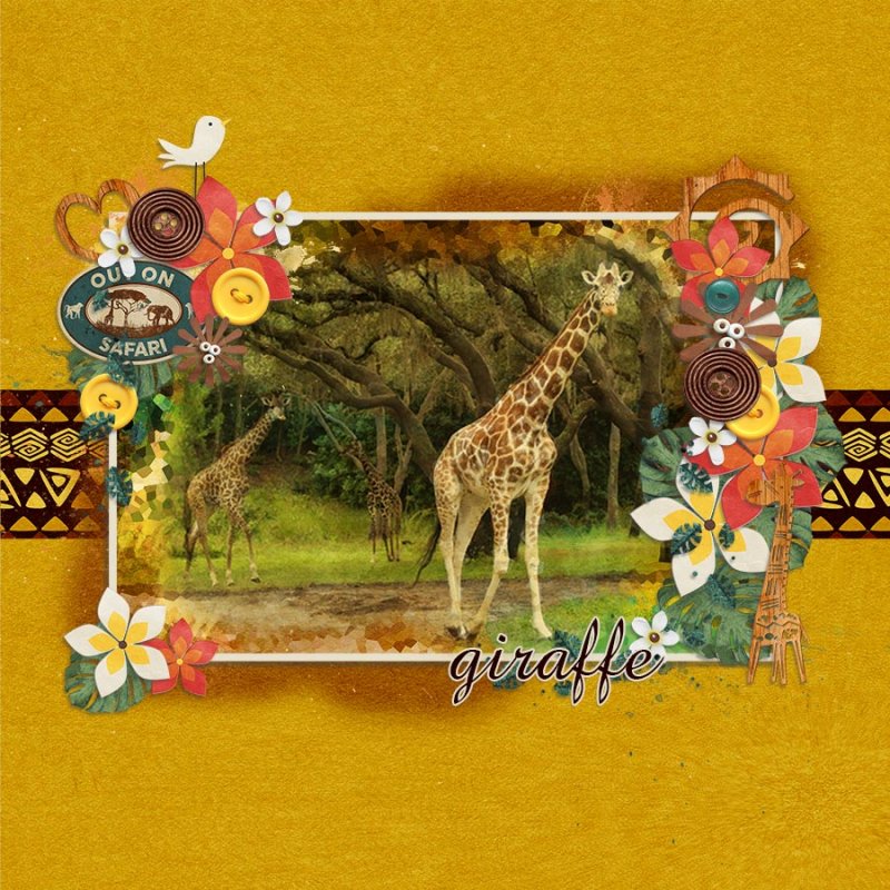 June 2020 Inspiration Challenge - Giraffe