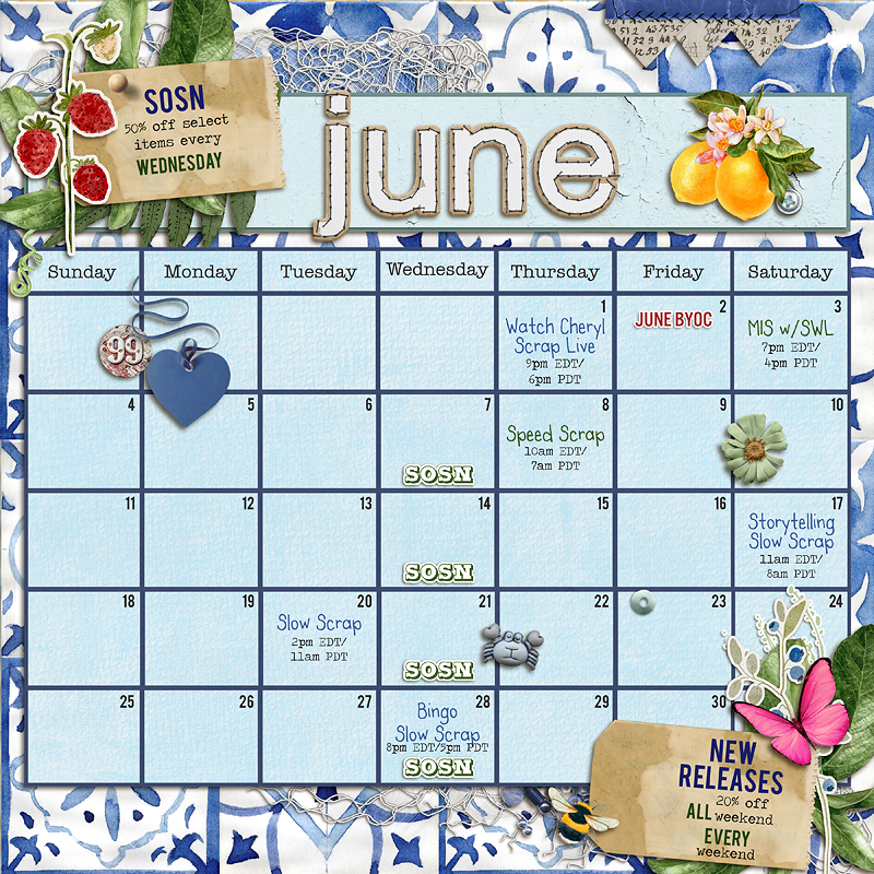 June 2023 Calendar