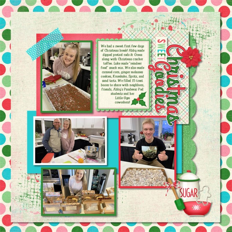 June 21 MIS Template Challenge - Christmas baking