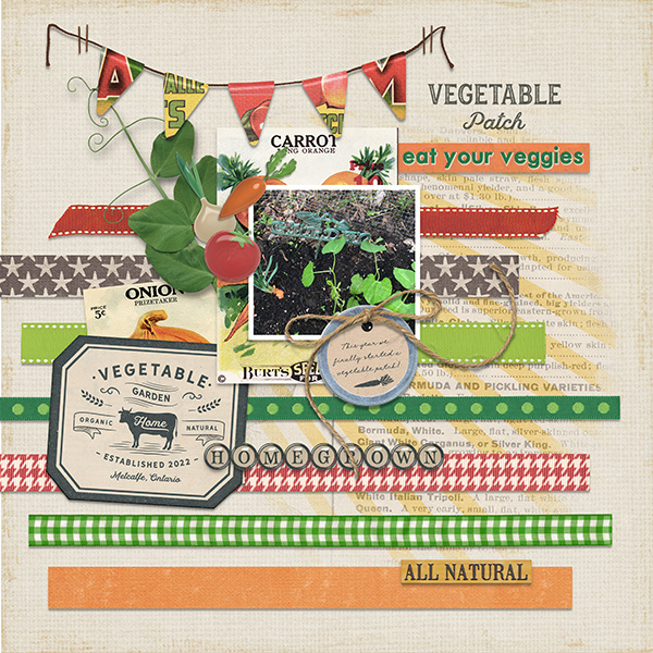 June 22 Style Challenge: Vegetable Patch