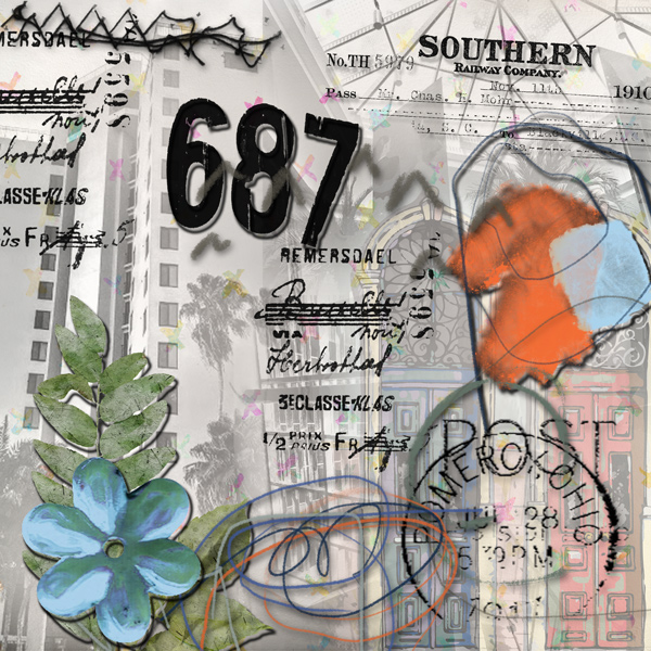June Art Journaling Week 1 {Laly Mille Inspiration}