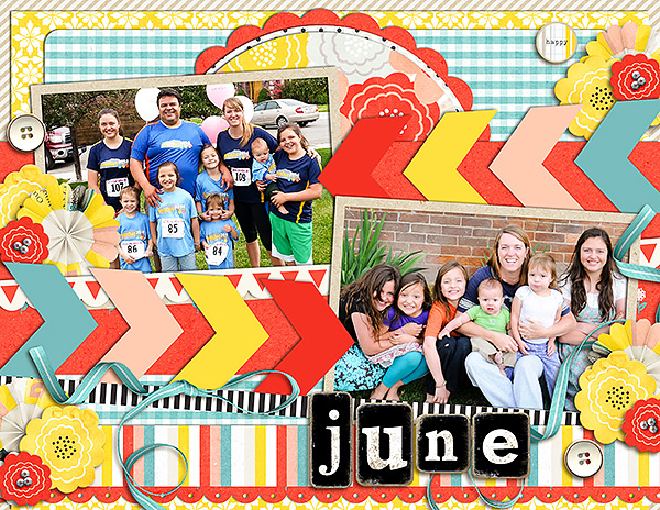 June Calendar Topper