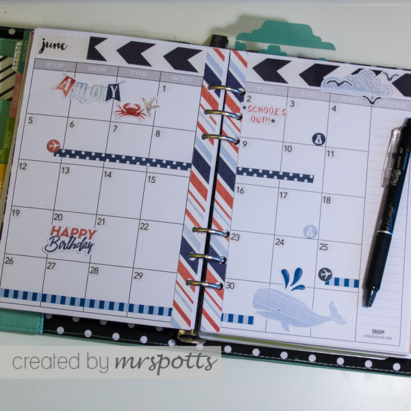 June Monthly Planner