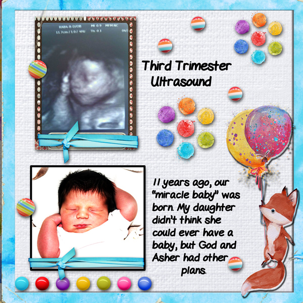 June Random Challenge {Our Miracle Baby}