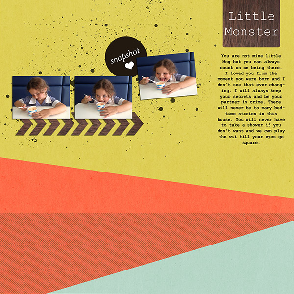 June Template Challenge: Little Monster