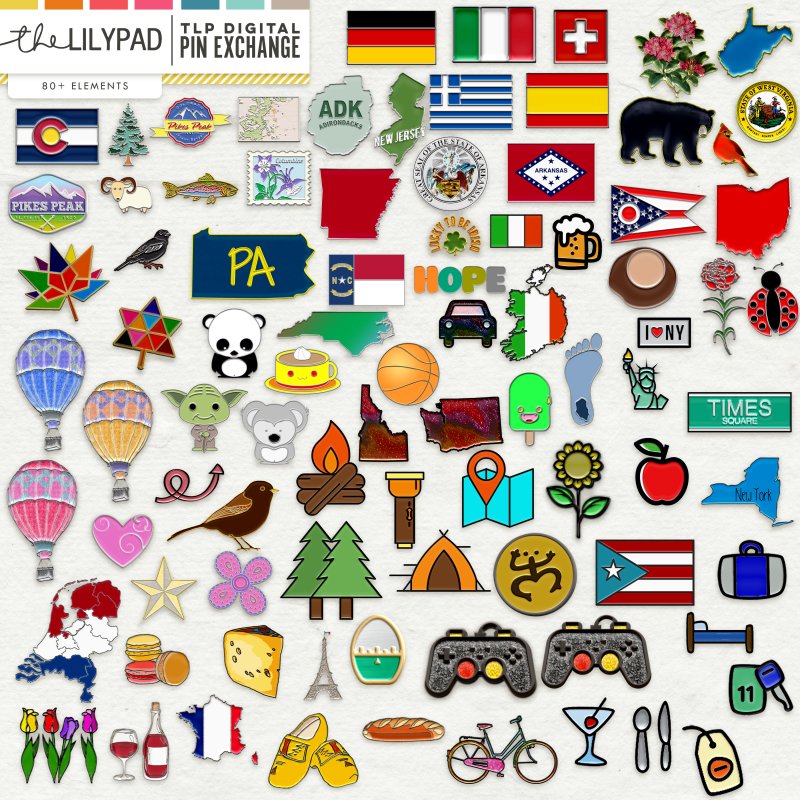 June - TLP's Enamel Pin Exchange