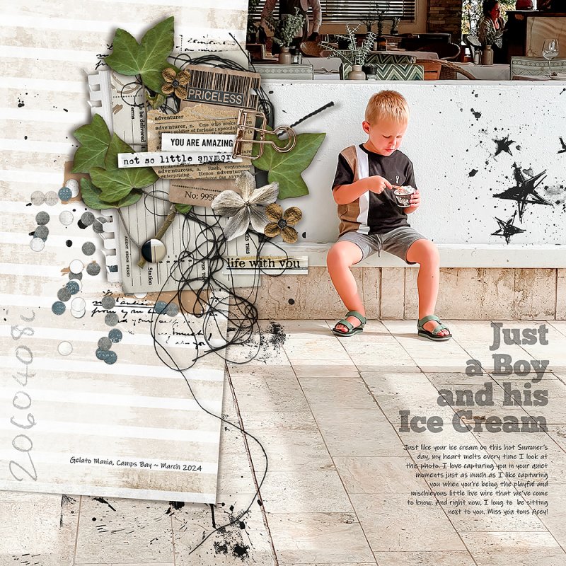 Just a Boy and his Ice Cream