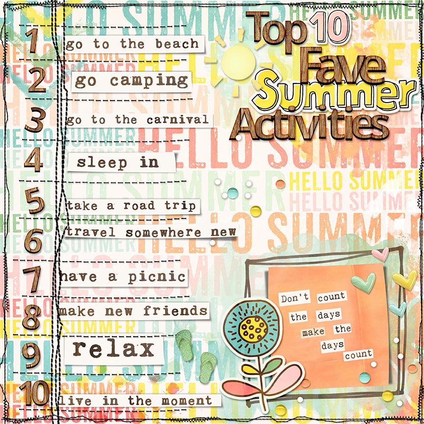 Just Jaimee July Challenge 2015