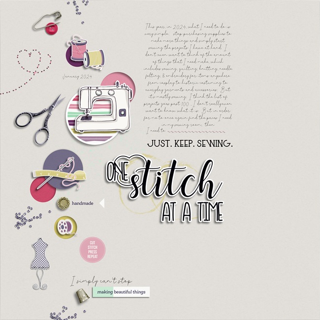 Just. Keep. Sewing.
