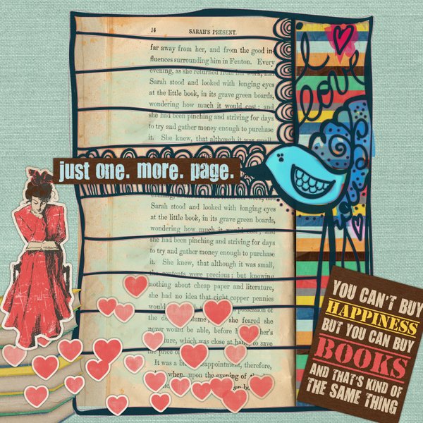 Just on more page - Dec art journaling Challenge 2