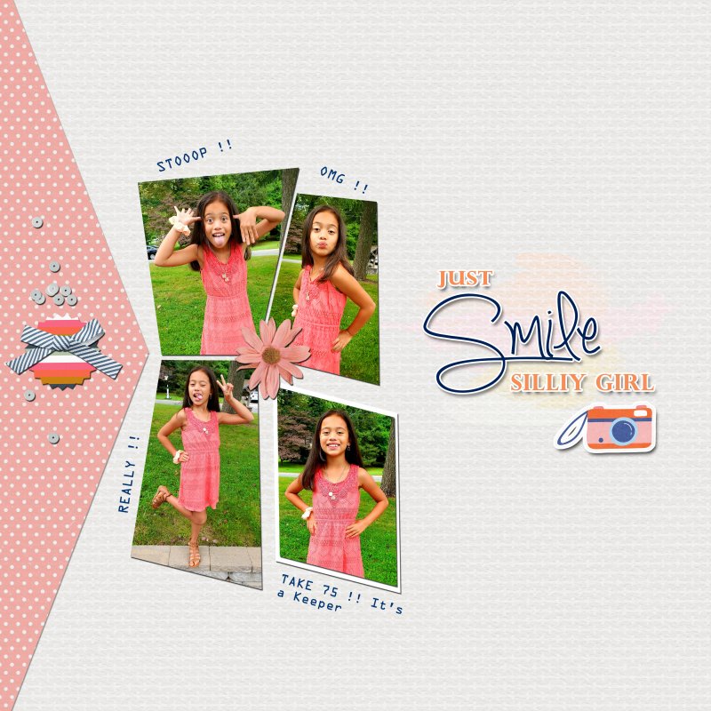 Just Smile Already Silly Girl 2020 -Reesa