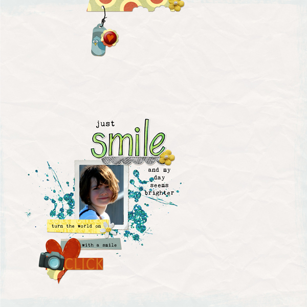 just smile
