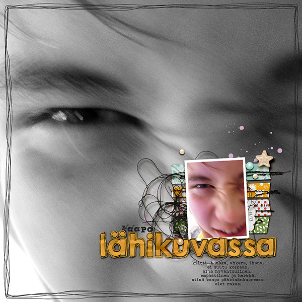 Kaapo lahikuvassa