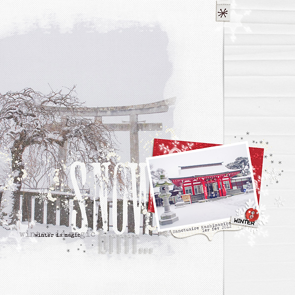 Kashimamiko Shrine & Snow