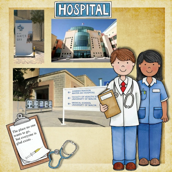Kate Hadfield, Hospital
