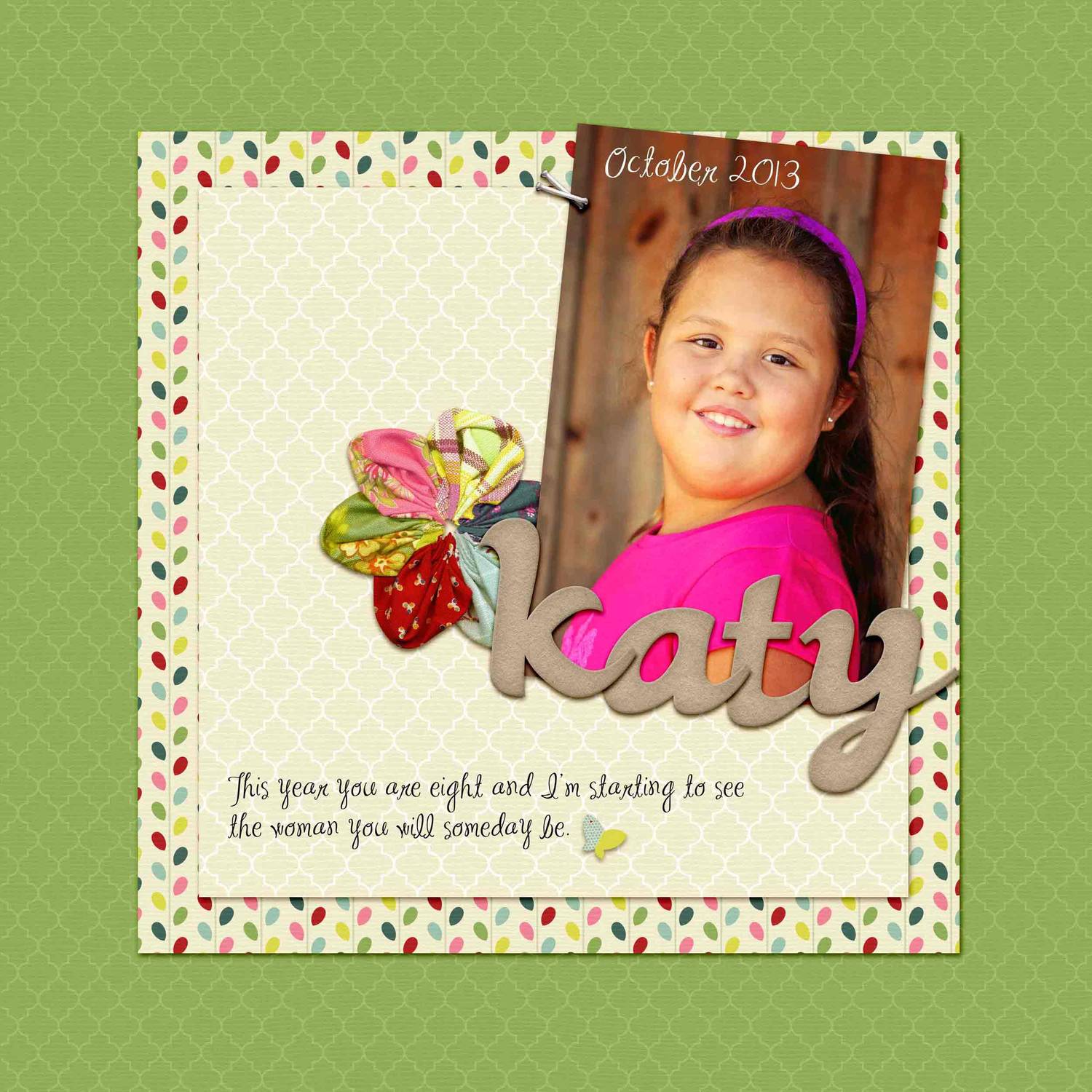 Katy at Eight