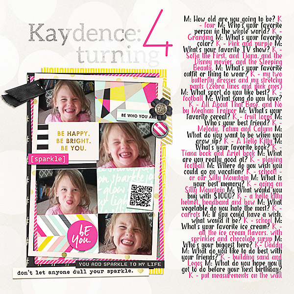 Kaydence Turning 4