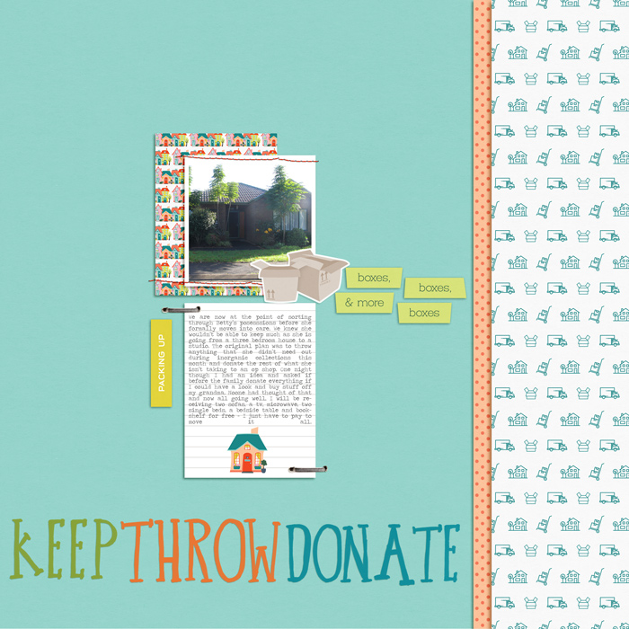 keep throw donate