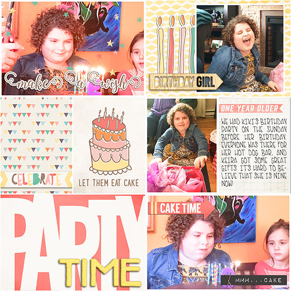 Keira Turns 9 Right
