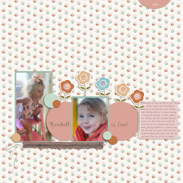 Kendall is 2