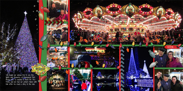 Kennywood Holiday Lights, 2016