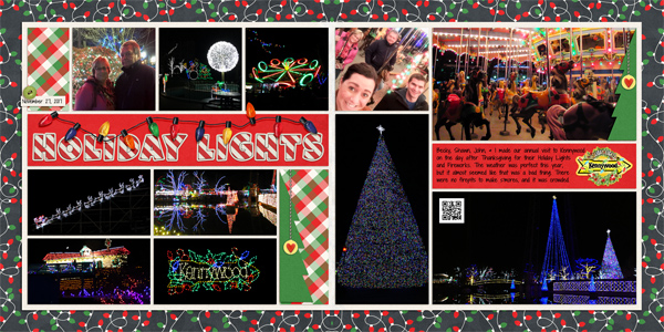 Kennywood Holiday Lights