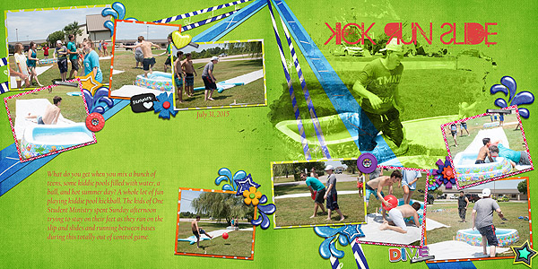 Kick Run Slide