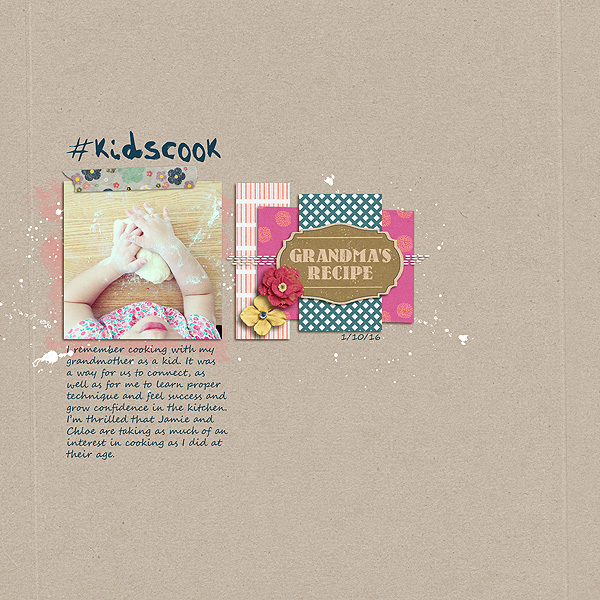 #kidscook - Jan 1