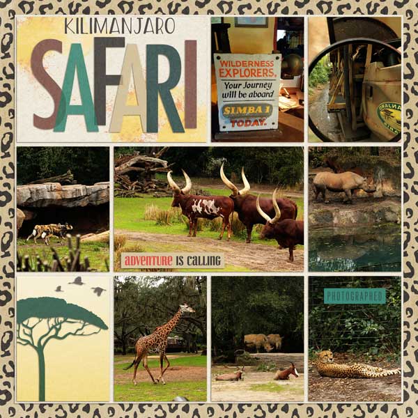 Kilimanjaro Safari (left)
