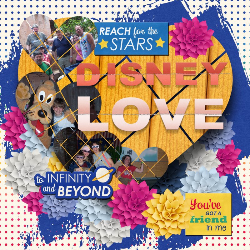 Kim Jensen February 2021 Challenge Disney Love