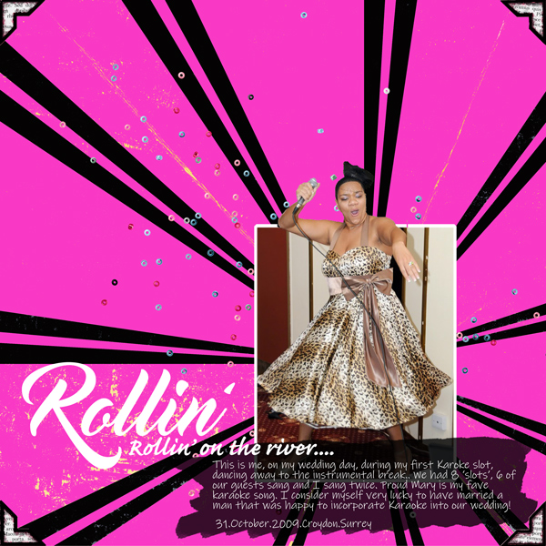 Kim Jensen: October 2020 Out Of Bounds Challenge: Rollin'