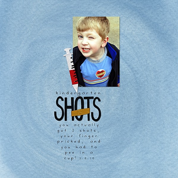 Kindergarten Shots