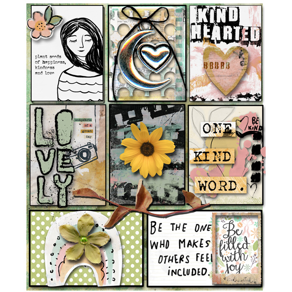Kindhearted July Featured Product Pocket Page