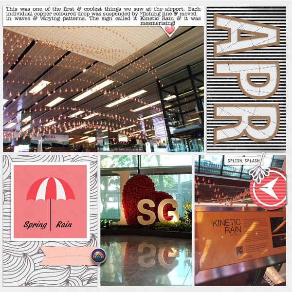 kinetic rain SG airport