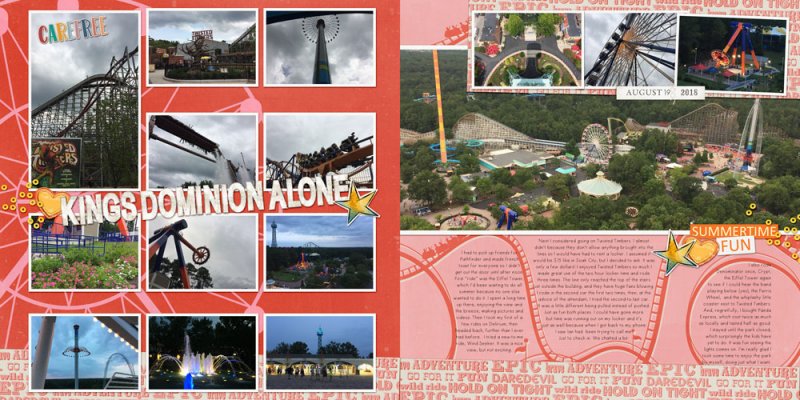 Kings Dominion Alone